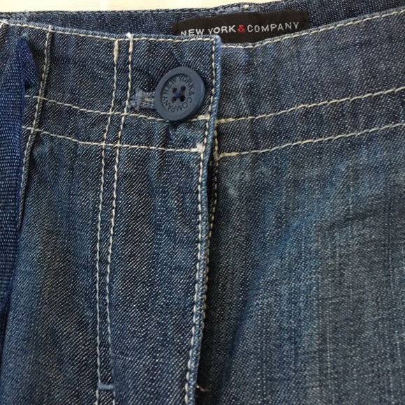 FINAL MARKDOWN Nwt New York & company cropped jeans 6 - Picture 5 of 7